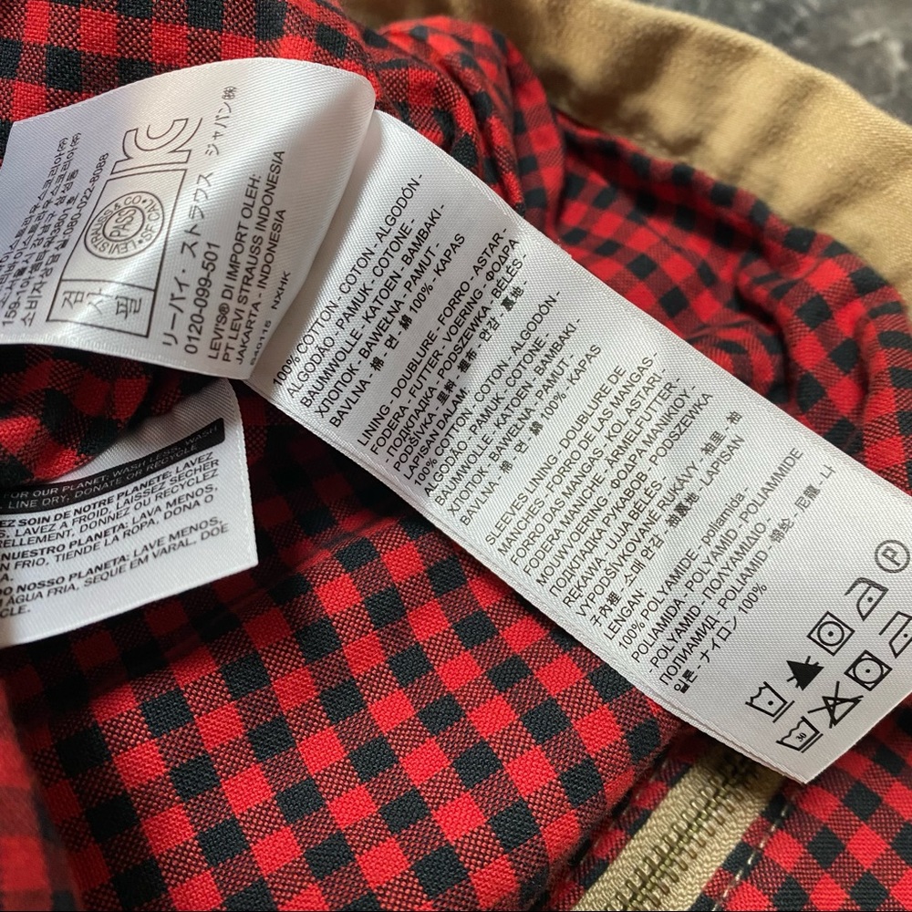 Men’s Levi’s Strauss & Co. Full Zip Basic Jacket Size Large - Picture 6 of 6